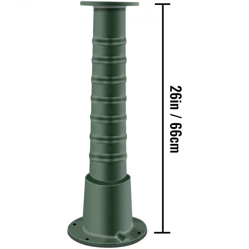 Antique Hand Water Pump Stand, Cast Iron Pitcher Pump Stand for Well Yard Pond Garden, Green Old-Fashioned Water Pump