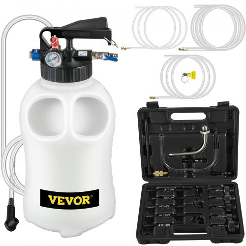 10L ATF Refill System Dispenser Oil  Liquid Extractor Pump Kit With 14 ATF Filler Adapters For BMW  1