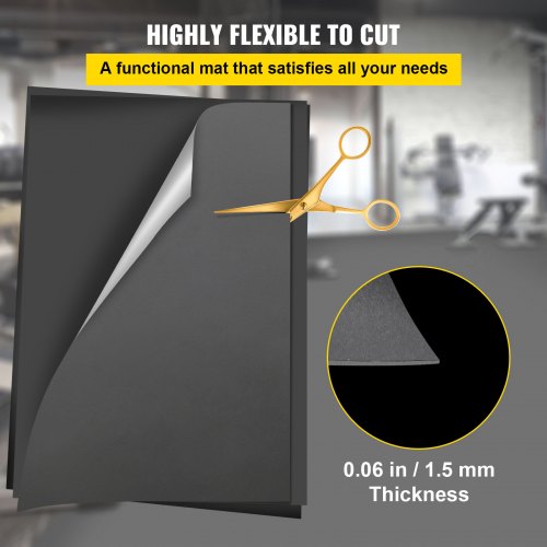 Portable Dance Floor Mat 006in Thick NonSlip PVC Vinyl For Ballet Jazz  Hip Hop  Reversible BlackGr 5