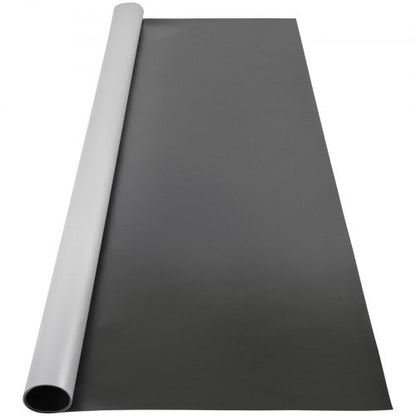 Portable Dance Floor Mat 006in Thick NonSlip PVC Vinyl For Ballet Jazz  Hip Hop  Reversible BlackGr 8