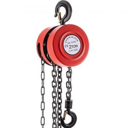 2Ton Manual Hoist WIndustrialGrade Steel Construction HeavyDuty Lifting For Transport Workshop  Ind 1