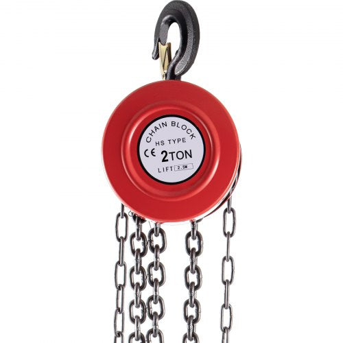 2Ton Manual Hoist WIndustrialGrade Steel Construction HeavyDuty Lifting For Transport Workshop  Ind 9