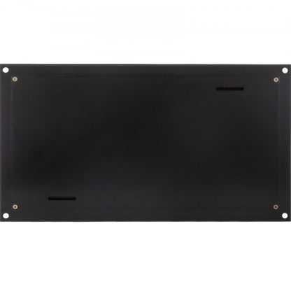 Black WallMounted Foundation Flood Vent 8x16x2 Hydrostatic Pressure Relief For Crawl Spaces Garages 7