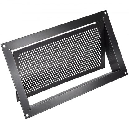 Black WallMounted Foundation Flood Vent 8x16x2 Hydrostatic Pressure Relief For Crawl Spaces Garages 9