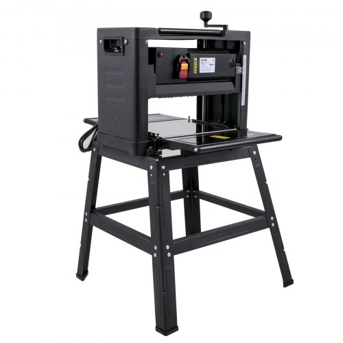 13 Thickness Planer 1800W 8000RPM Benchtop Planer W Iron Stand  Dust Exhaust  6mmin Planing Speed F 1