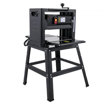 13 Thickness Planer 1800W 8000RPM Benchtop Planer W Iron Stand  Dust Exhaust  6mmin Planing Speed F 1
