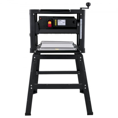 13 Thickness Planer 1800W 8000RPM Benchtop Planer W Iron Stand  Dust Exhaust  6mmin Planing Speed F 7
