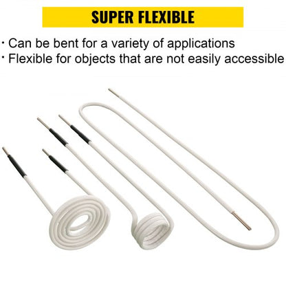 Induction Heater Coil Kit, Most Used Induction Heater Coils with Varying Lengths, Heat Resistant Tool for Rusty Bolts