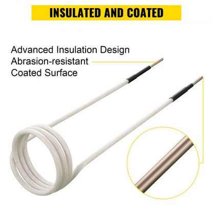 Induction Heater Coil Kit, Most Used Induction Heater Coils with Varying Lengths, Heat Resistant Tool for Rusty Bolts