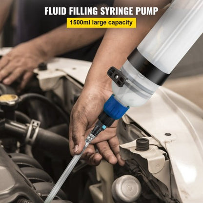 Transmission Fluid Pump Manual ATF Refill System Dispenser, Large Capacity Oil and Liquid Extractor Kit with ATF Filler