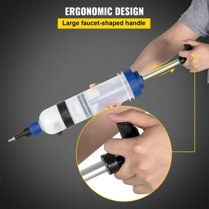 Transmission Fluid Pump Manual ATF Refill System Dispenser, Large Capacity Oil and Liquid Extractor Kit with ATF Filler