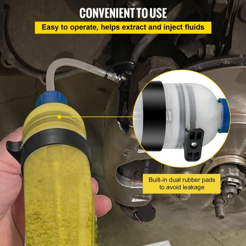 Transmission Fluid Pump Manual ATF Refill System Dispenser, Large Capacity Oil and Liquid Extractor Kit with ATF Filler