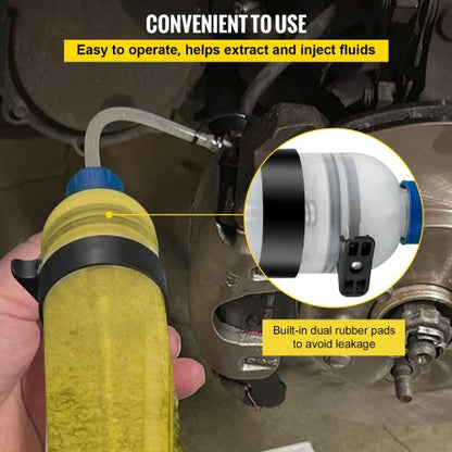 Transmission Fluid Pump Manual ATF Refill System Dispenser, Large Capacity Oil and Liquid Extractor Kit with ATF Filler