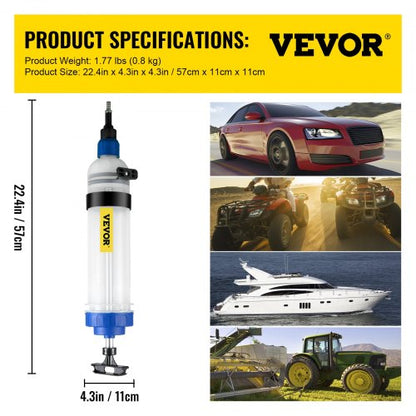 Transmission Fluid Pump Manual ATF Refill System Dispenser, Large Capacity Oil and Liquid Extractor Kit with ATF Filler