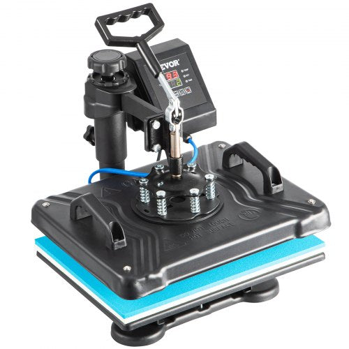 360 Swing Away Heat Press Machine 12x15 6in1 For TShirts Hats Mugs  Plates  1050W Digital Sublimati 8