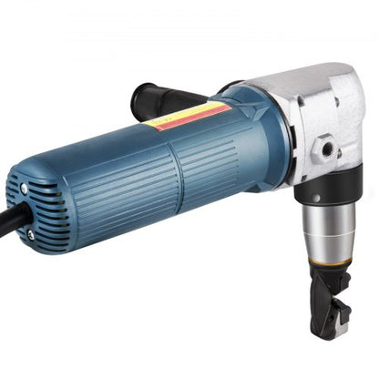 1000RPM High-Speed Metal Nibbler, 0.16in/4mm Sheet Metal Cutter w/ Replaced Blades & Storage Case