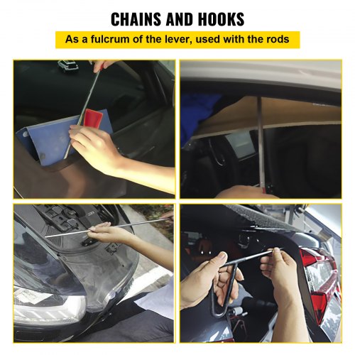 20Piece Stainless Steel Dent Puller Kit Professional Hail Dent Removal Tool For Cars Motorcycles  A 5