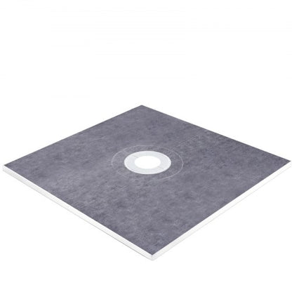 48 X 48 Shower Kit With Stainless Steel Grate Includes 2 Cuttable Shower Curbs Trowel  Sloped Showe 6