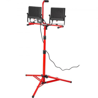 10000 Lumen LED Work Light With Adjustable Tripod Stand IP65 Waterproofed 5000 Kelvin Color Tempera 8