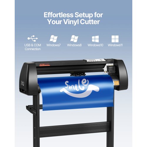 28 LCD Display Plotter Cutter With Signmaster Software Adjustable DoubleSpring Pinch Rollers 3