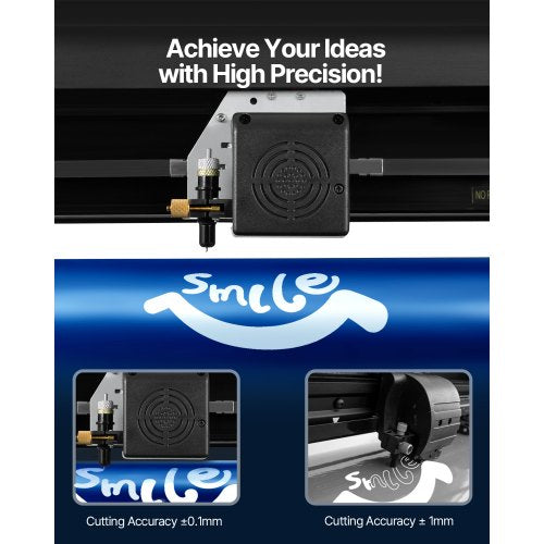 28 LCD Display Plotter Cutter With Signmaster Software Adjustable DoubleSpring Pinch Rollers 6