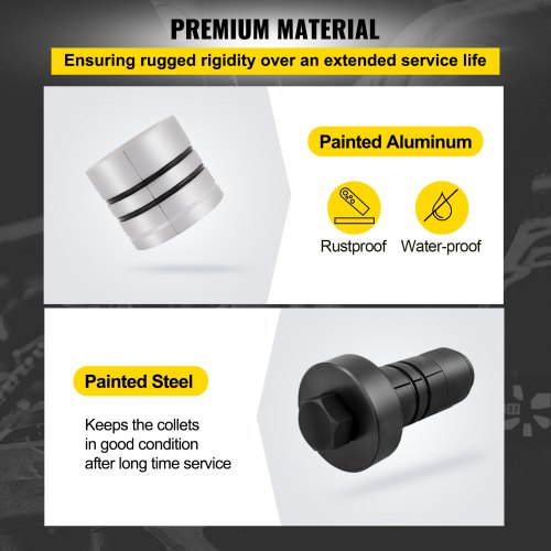 Heavy-Duty Exhaust Pipe Expander Kit, Pipe Stretcher Kit for Tail Pipe Tube Repair, Exhaust Expander Tool w/ Case