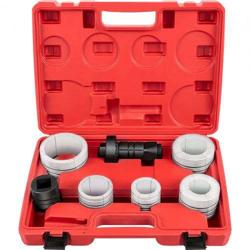 Heavy-Duty Exhaust Pipe Expander Kit, Pipe Stretcher Kit for Tail Pipe Tube Repair, Exhaust Expander Tool w/ Case