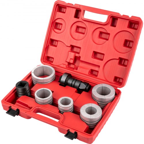 Heavy-Duty Exhaust Pipe Expander Kit, Pipe Stretcher Kit for Tail Pipe Tube Repair, Exhaust Expander Tool w/ Case