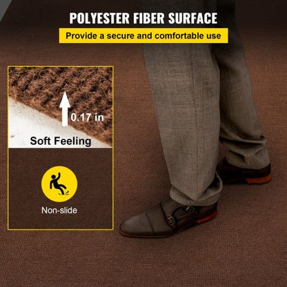 Deep Brown Marine Grade Boat Carpet, Durable Water-Proof Carpet Roll for Deck, Pontoon, Patio & Indoor/Outdoor
