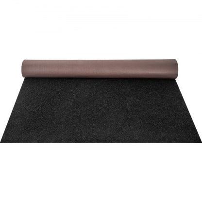 Marine Carpet, Charcoal Black Cutpile Boat Carpeting, Indoor/Outdoor Marine Grade Carpet with Water-Proof TPR