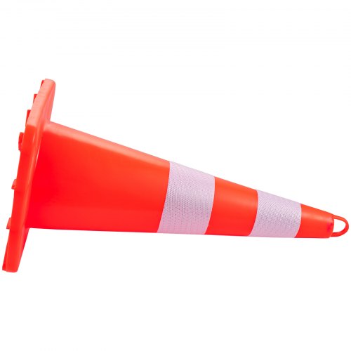 HeavyDuty 28 Traffic Cones With Reflective Collars 12Pack Weighted Base For Driveway Road Parking 9
