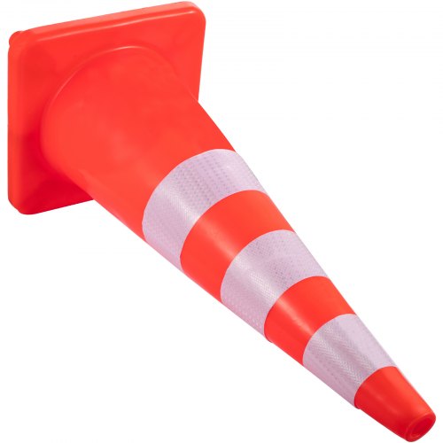 36 HeavyDuty Traffic Cones 6Pack Reflective Collars Weighted Base For Traffic Control Driveway Road 9