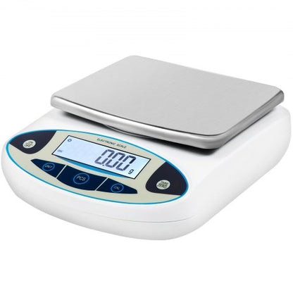 5000g X 001g Analytical Balance High Precision Digital Lab Scale With 13 Units Conversion  LCD Disp 1