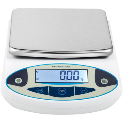 5000g X 001g Analytical Balance High Precision Digital Lab Scale With 13 Units Conversion  LCD Disp 7