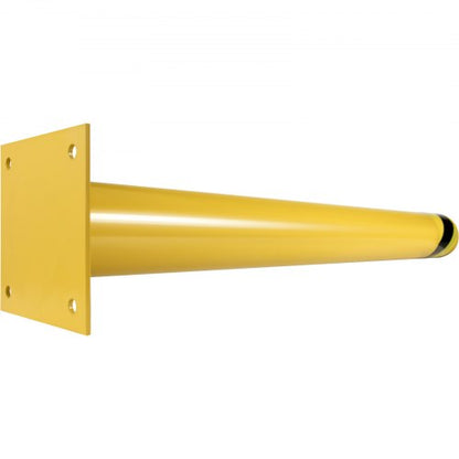 HeavyDuty 45 Steel Pipe Bollard 36 Yellow Safety Post With Reflective Strips  Anchor Bolts For Traf 10