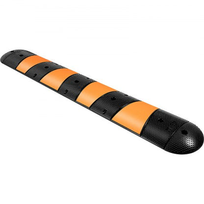 72 Long Modular Speed Bump 22000 LBS Load Rating HeavyDuty Driveway Cable Protector For Asphalt 8