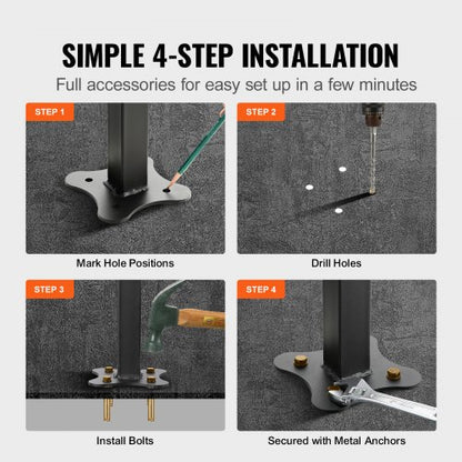 Transitional Wrought Iron Handrail Adjustable Exterior Stair Railing With Fence For 05 Steps  Matte 4