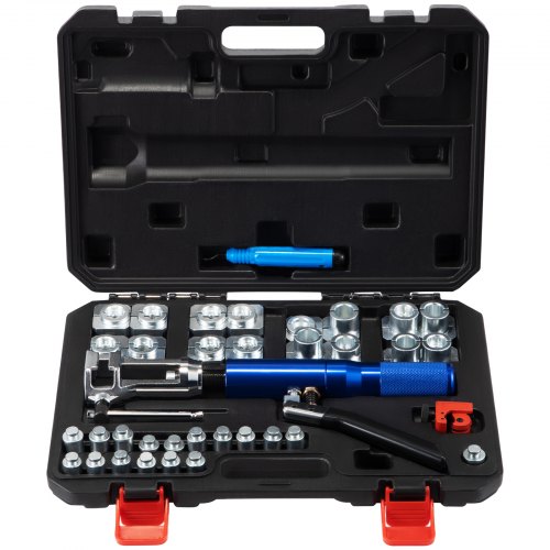 32 PCS Hydraulic Tube Flaring Tool Kit Brake Repair Flare Tool For 31612 Copper Lines  Includes Tub 1