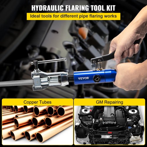32 PCS Hydraulic Tube Flaring Tool Kit Brake Repair Flare Tool For 31612 Copper Lines  Includes Tub 2