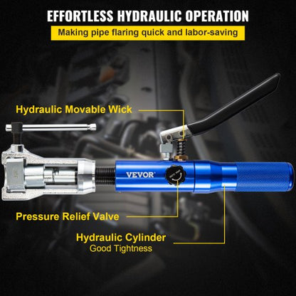 32 PCS Hydraulic Tube Flaring Tool Kit Brake Repair Flare Tool For 31612 Copper Lines  Includes Tub 4