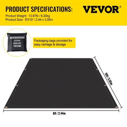 Fiberglass Fire Retardant Blanket 1022F HeatResistant Black Emergency Fire Blanket With 12 Brass Gr 7