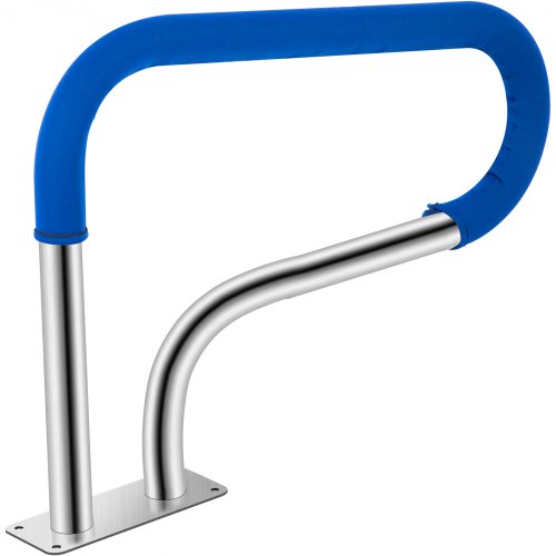 304 Stainless Steel Pool Handrail 375lbs Load Capacity QuickMount Base Plate  Full Installation Kit 8