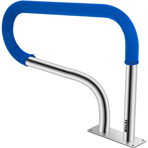 304 Stainless Steel Pool Handrail 375lbs Load Capacity QuickMount Base Plate  Full Installation Kit 7