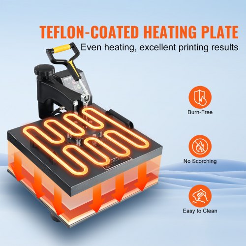 Multifunctional Heat Press Machine 15x15 8pc Combo Kit WDual LED Display  Professional TShirt Mug 5