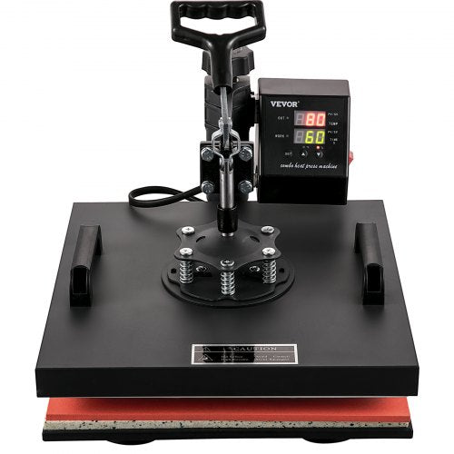 Multifunctional Heat Press Machine 15x15 8pc Combo Kit WDual LED Display  Professional TShirt Mug 9