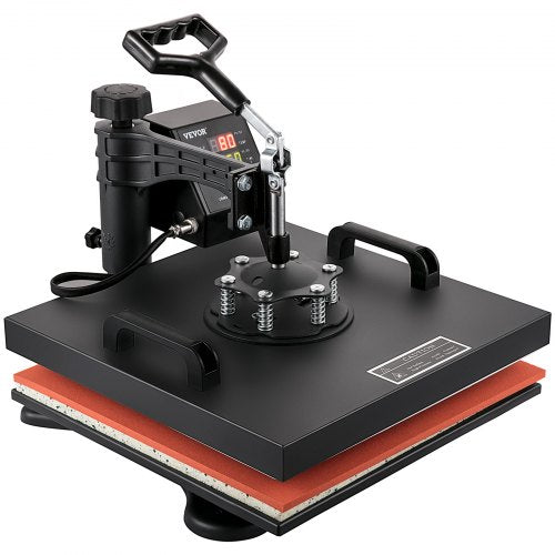 Multifunctional Heat Press Machine 15x15 8pc Combo Kit WDual LED Display  Professional TShirt Mug 8