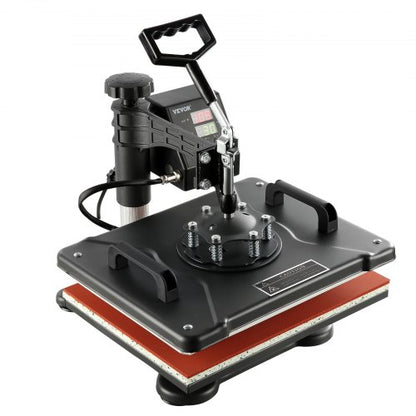 8in1 Heat Press Machine 12x15 Digital Transfer Press For TShirts Mugs Hats Plates  Caps  Profession 9