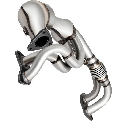 Direct Fit High Flow Catalytic Converter Front Exhaust Manifold Compatible With Subaru Impreza Lega 8