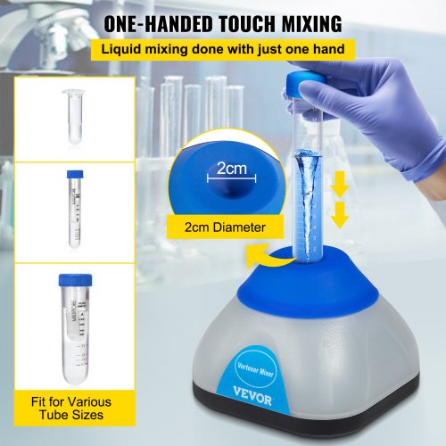Mini Vortex Mixer 3000RPM Lab Shaker For Tattoo Ink Nail Polish  Paint  50mL Capacity Touch Operati 4