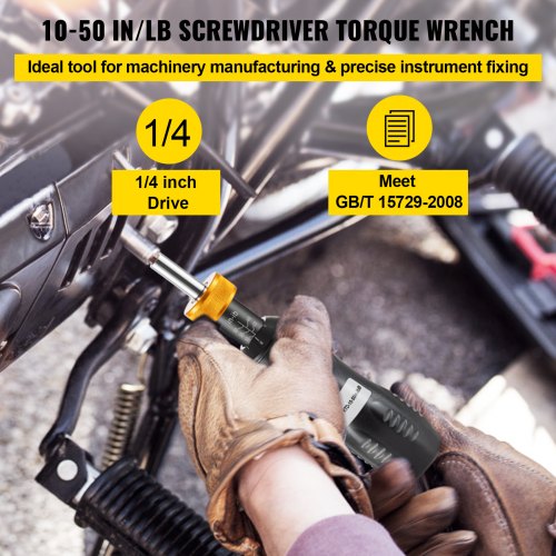 Adjustable Torque Screwdriver Electrician 1050 Inlbs 5 Accuracy 5 Inlb Increment With Bits  Case 2
